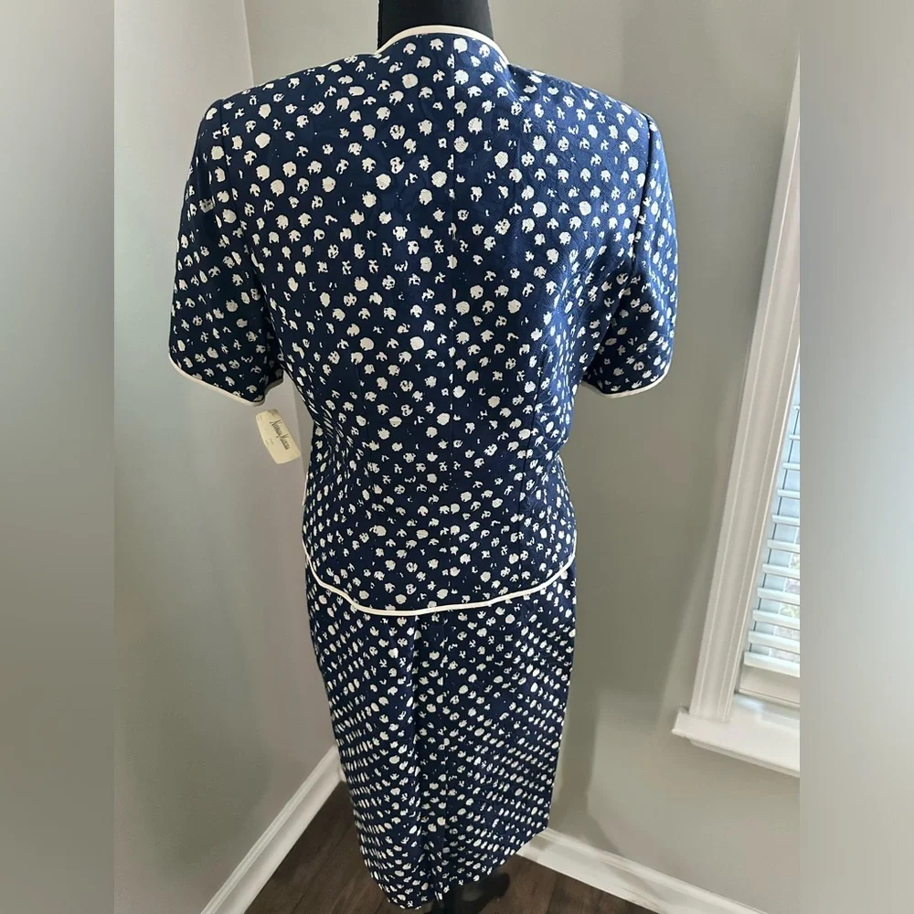 🛎️VINTAGE Neiman Marcus Pencil Skirt Two Piece Suit (Sz 6) Original Tag 🛎️ - Picture 14 of 15